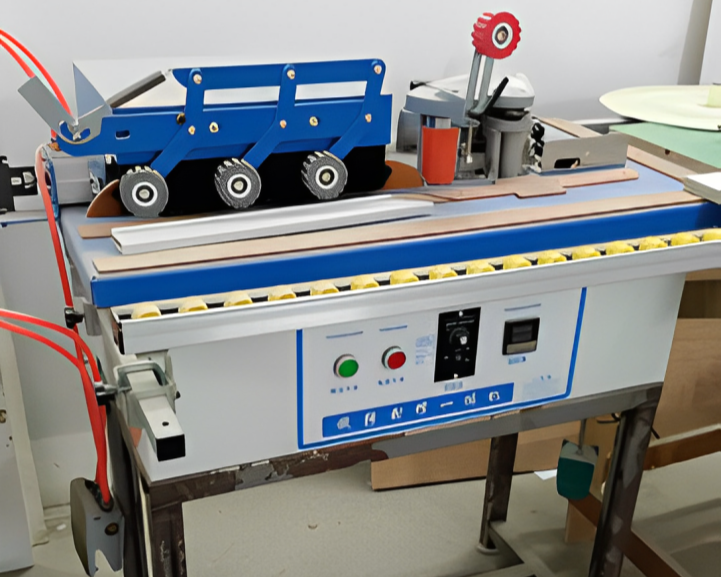 semi auto edge bending machine